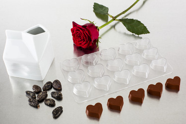 Heart-shaped Bpa Free Chocolate Molds